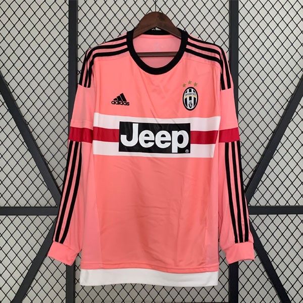 Tailandia Camiseta Juventus Segunda Equipación ML Retro 2015 2016